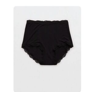 NWT Aerie Superchill Modal Lace High Waist Boybrief Panty